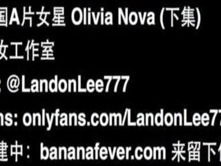 Exceptional मिश्रित चिक olivia nova एशियन कल्पना बकवास - amwf - bananafever