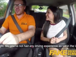 Fake Driving School desirable Japanese Rae Lil Black magnificent for Instructors member
