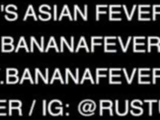Stupendous WHITE teenager ASHLY ANDERSON ASIAN chap FANTASY FUCK - BANANAFEVER