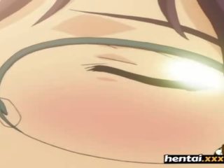 Nerd gets manhood between hot babes susu - boobalicious - hentai.xxx