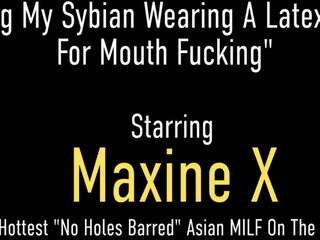 Kinky Big Boobed Asian Cougar Maxine X Rides Robot johnson And Sucks Cock!