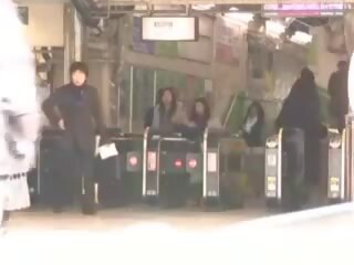 Tokyo trein meisjes