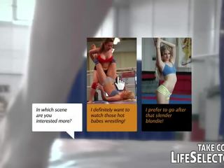 Lesbianas boxeando y duro anal