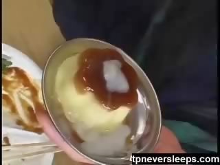 Japońskie nastolatek nasienie dessert