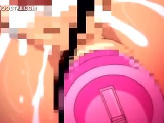 Hentai στάζει μουνί καβλί και παιχνίδι πατήσαμε σκληρό πορνό