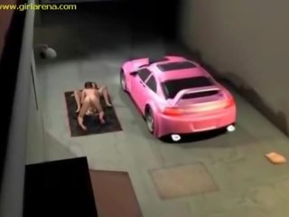 3D illegal street racers adult clip