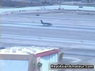 Asyano beyb sucks bigcock sa a airport